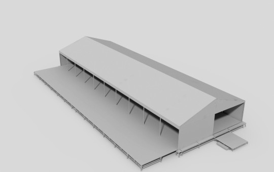 VIP spectator pavilion