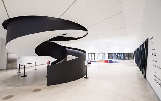 Technological installation of the MO Modern Art Museum